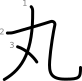 stroke order illustration