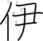 stroke order illustration