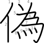 stroke order illustration