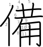 stroke order illustration