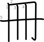 stroke order illustration