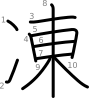 stroke order illustration