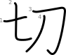 stroke order illustration