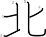 stroke order illustration