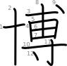 stroke order illustration