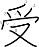 stroke order illustration