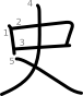 stroke order illustration