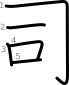 stroke order illustration