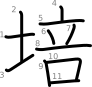 stroke order illustration