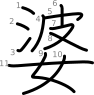 stroke order illustration