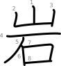 stroke order illustration