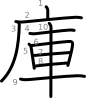 stroke order illustration