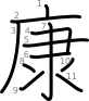 stroke order illustration