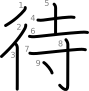 stroke order illustration