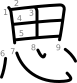 stroke order illustration