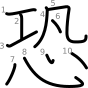 stroke order illustration