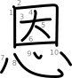 stroke order illustration