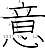 stroke order illustration