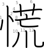 stroke order illustration