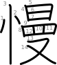 stroke order illustration