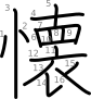 stroke order illustration