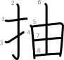 stroke order illustration