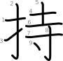 stroke order illustration