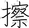 stroke order illustration