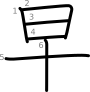 stroke order illustration