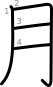 stroke order illustration