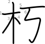 stroke order illustration