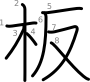 stroke order illustration