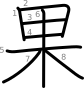 stroke order illustration