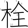 stroke order illustration