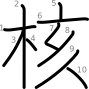 stroke order illustration