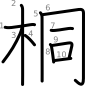 stroke order illustration
