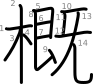 stroke order illustration