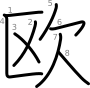 stroke order illustration