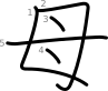 stroke order illustration