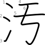 stroke order illustration