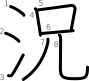 stroke order illustration