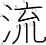 stroke order illustration