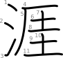 stroke order illustration