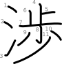 stroke order illustration