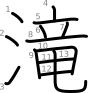 stroke order illustration