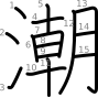 stroke order illustration