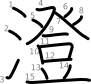 stroke order illustration