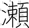 stroke order illustration