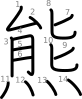 stroke order illustration