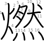 stroke order illustration